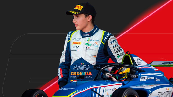 Lee más sobre el artículo Jerónimo Berrío corre la quinta fecha de la Fórmula 4 Francesa