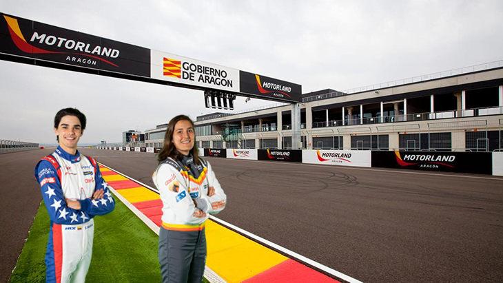 Lee más sobre el artículo Tatiana Calderón y Sebastián Montoya, listos en Aragón para la nocturna de ELMS