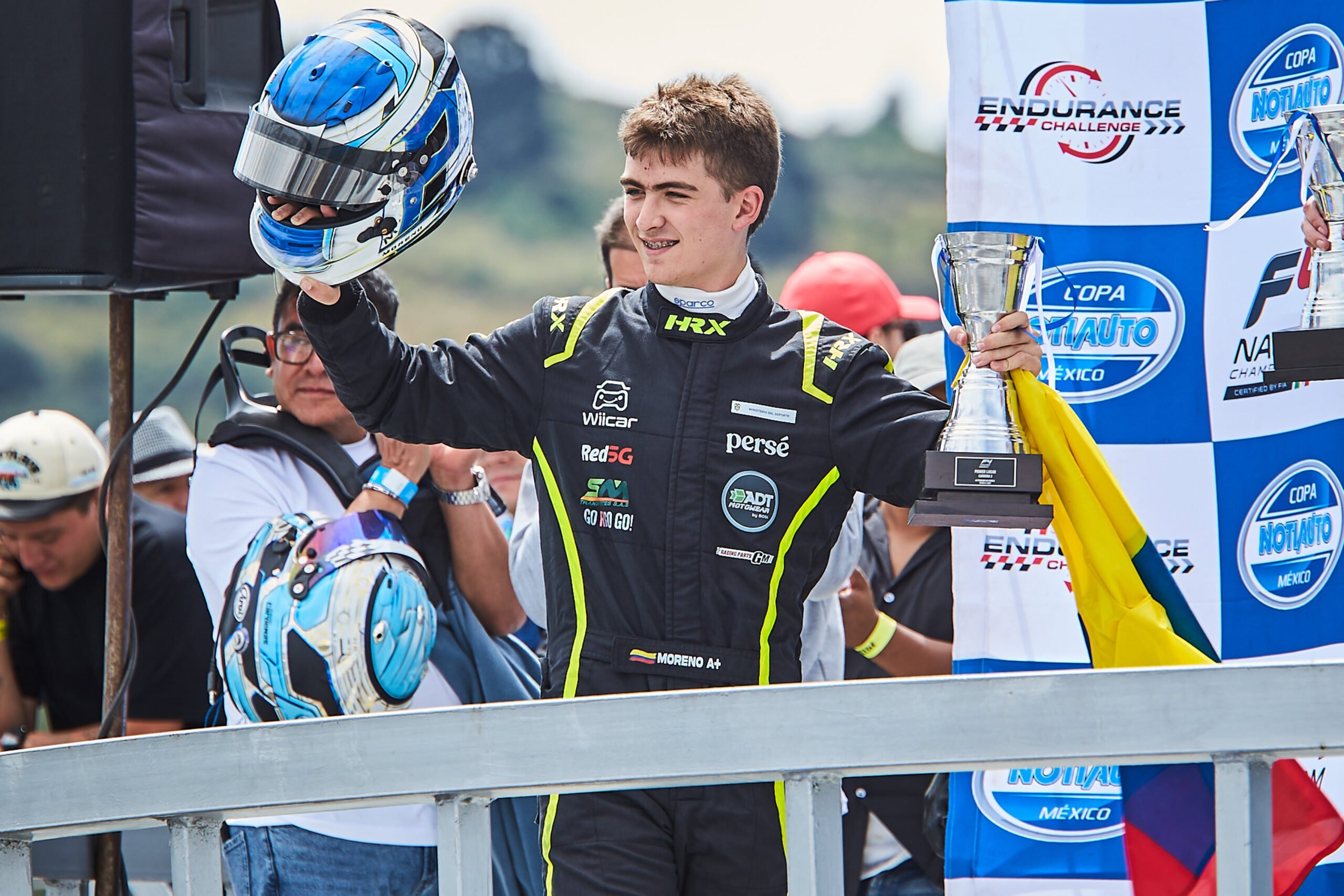 Lee más sobre el artículo Campeonato y tercer lugar para Colombia en el Nacam FIA de F4 2023
