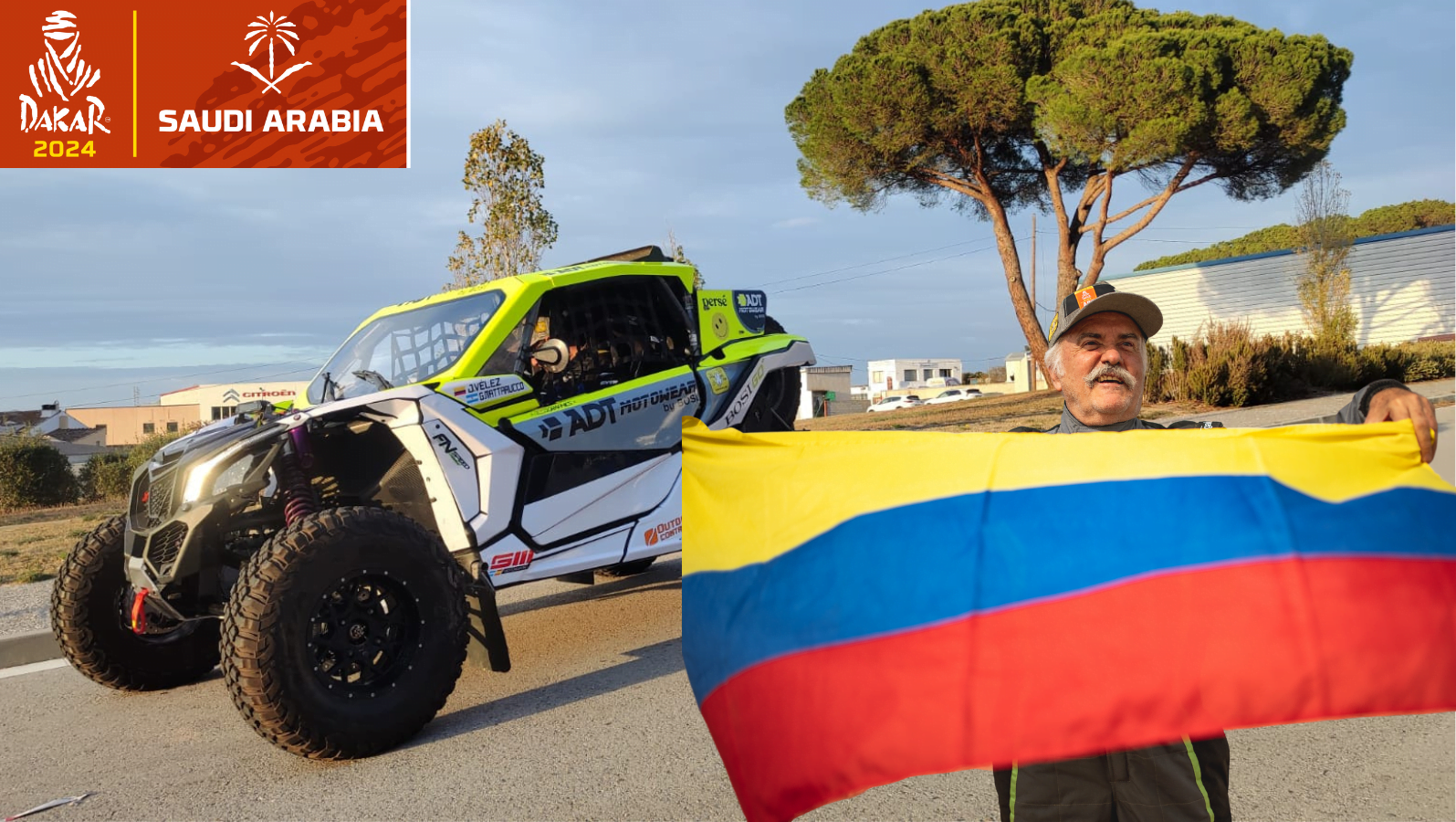 Lee más sobre el artículo Javier Vélez, “Jota” representará el automovilismo colombiano en el Dakar 2024