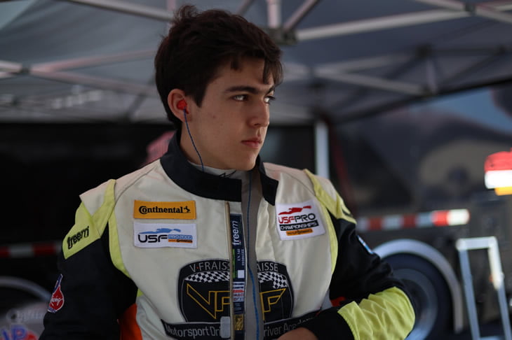 Lee más sobre el artículo Nicolás Baptiste debuta en el emblemático Circuito de Indianápilis