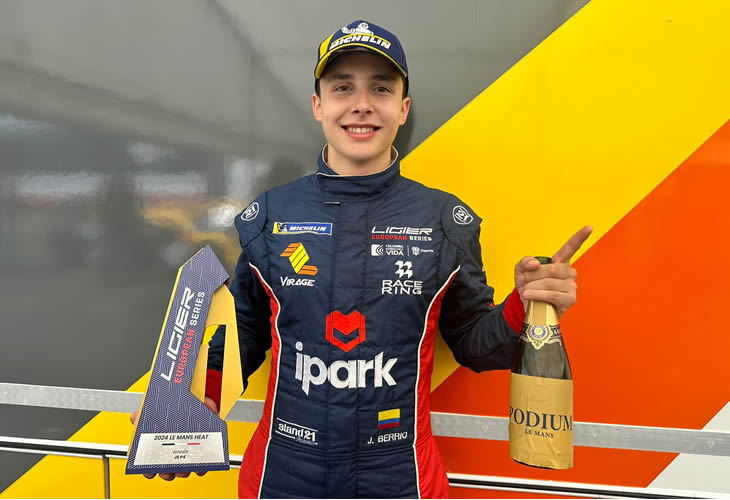 Lee más sobre el artículo Triunfo de Jerónimo Berrío en el mítico Le Mans