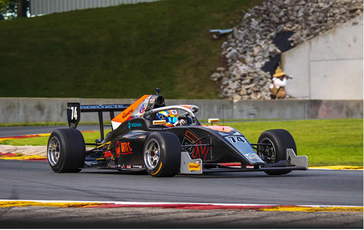Lee más sobre el artículo Con el objetivo de retornar al top ten Nico Baptiste llega a Mid Ohio para correra la USF Pro 2000