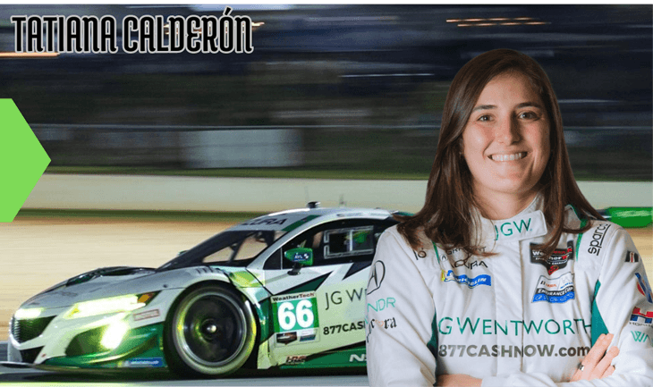 Tatiana Calderón cerró temporada en el Campeonato Endurance Cup de IMSA