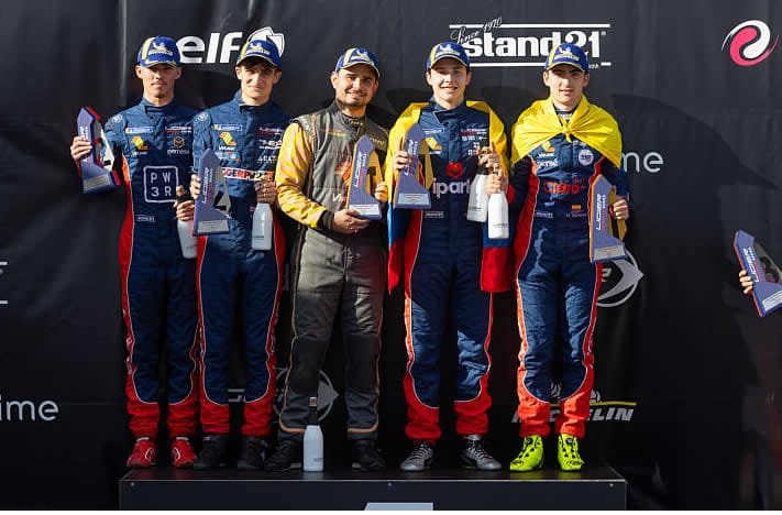 Pedro Juan Moreno y Jerónimo Berrío cerraron con una victoria su temporada en la Ligier European Series