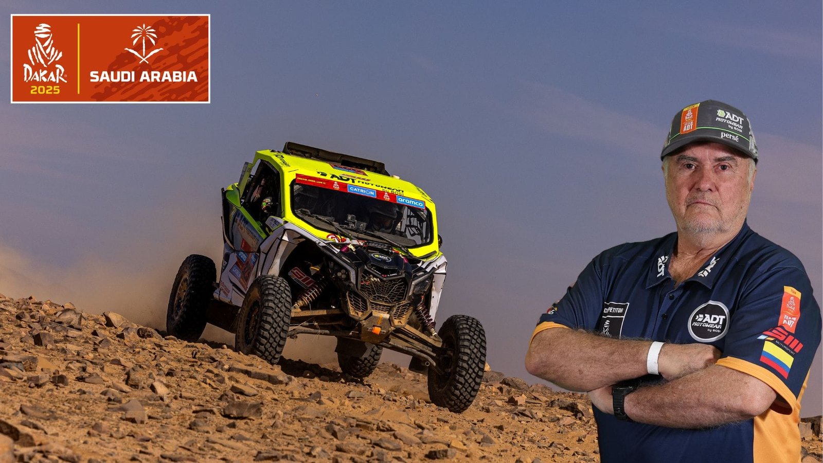 Motor fundido deja a Javier Vélez fuera de competencia en el Dakar 2025