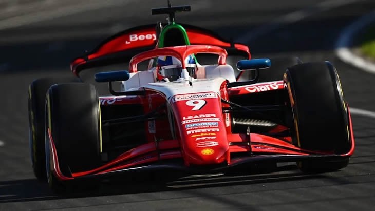 Sebastián Montoya logra sus primeros puntos en su debut en la F2