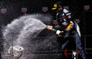 Podio de Sebastián Montoya en emocionante carrera principal   de la F2 en Mónaco