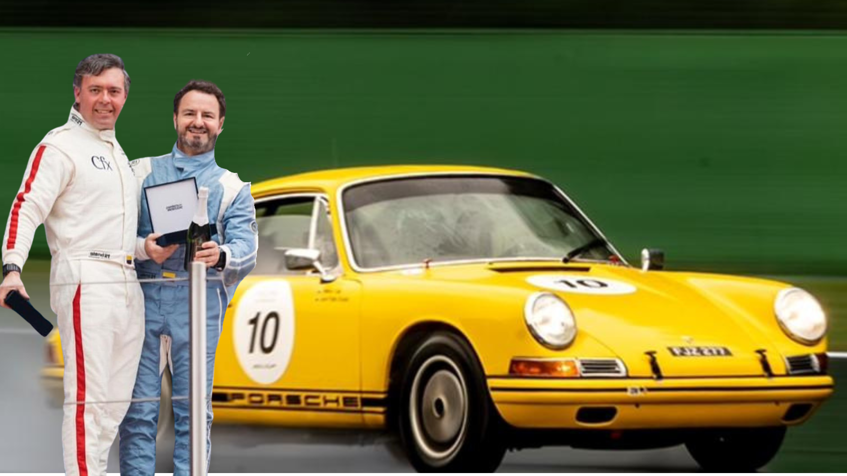 La dupla Orjuela Calle logra podio en el Campeonato Europeo de Autos Históricos