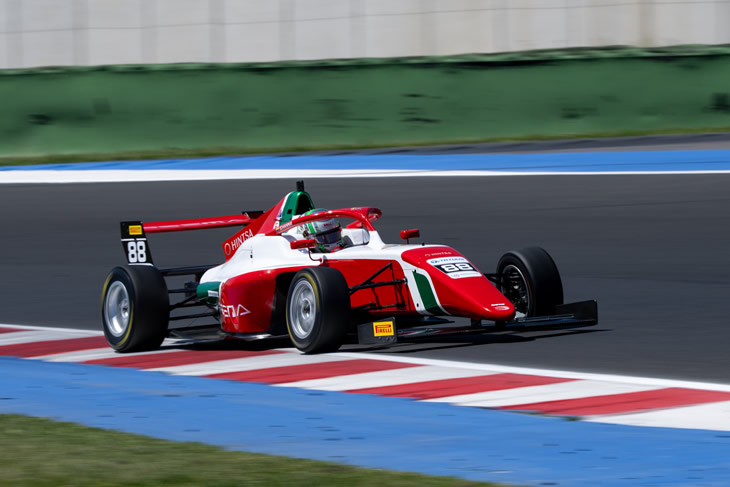 Salim Hanna corre válida de la F4 Italiana en Monza