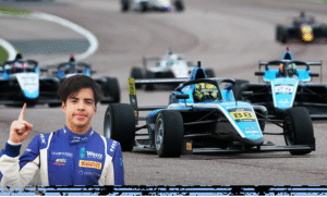 Gran debut de Salim Hanna en la F4 Británica  con truinfo en la general y tres podios en Rockies