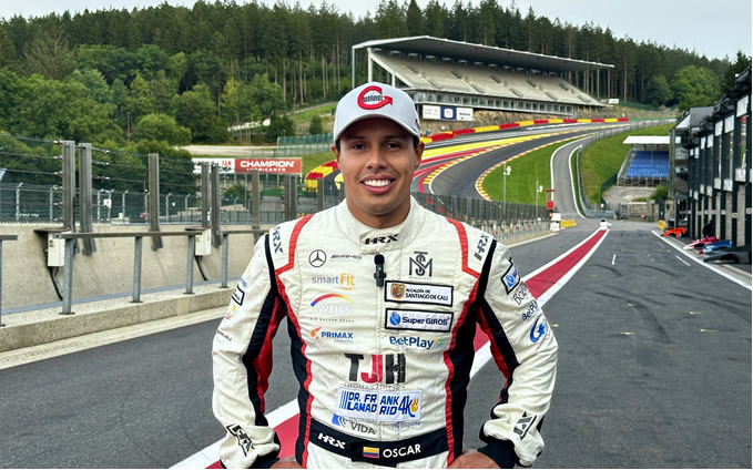 Óscar Tunjo fuera de carrera en Spa-Francorchamps