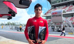 Salim Hanna logra podio en la general, triunfo y P.2 entre los rookies en Barcelona