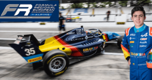 Nico Baptiste corre la novena válida de la Fórmula 3 Regional Europea